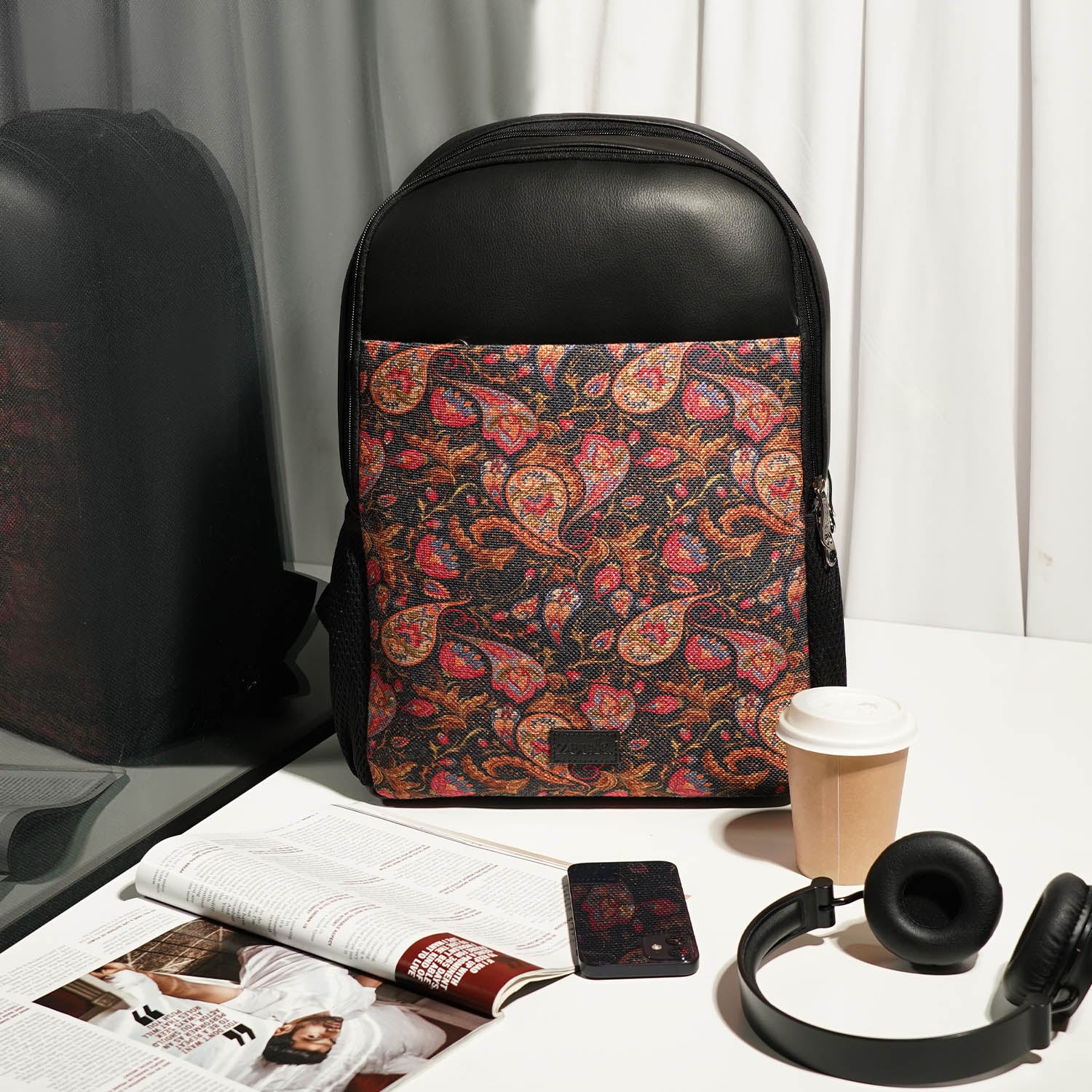 Paisley Print Statement Backpack