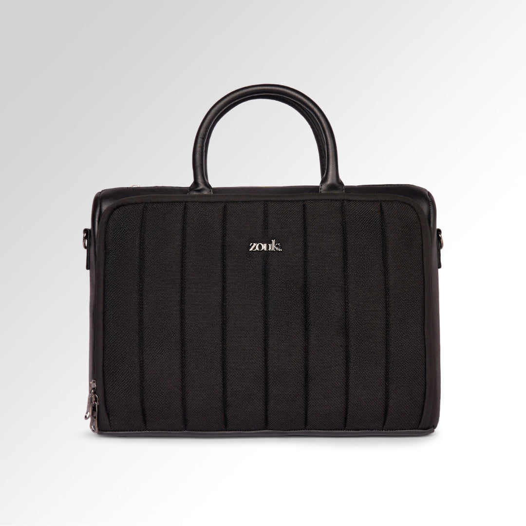 Jet Black Pro Laptop Bag (Black)