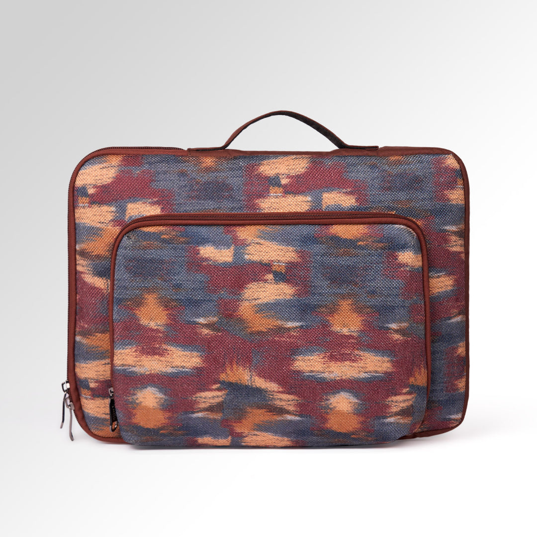 Ajanta Allure Signature Laptop Sleeve - 16inch (Brown)