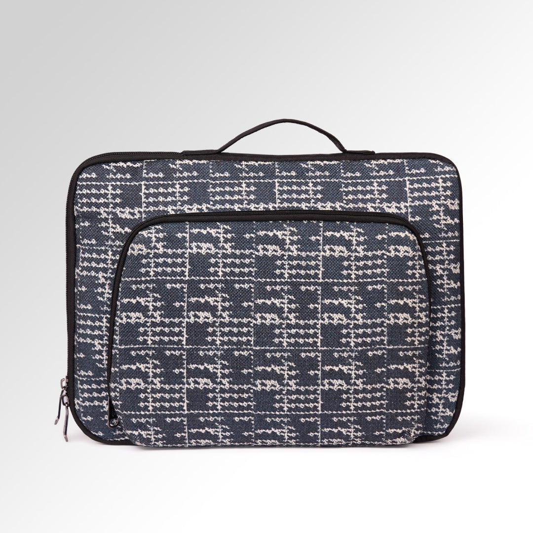 Madras Monochrome Signature Laptop Sleeve - 16inch (Black)