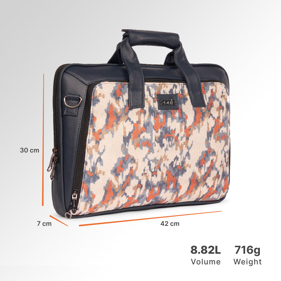 Kasauli Cipher Executive Laptop Bag (Blue)