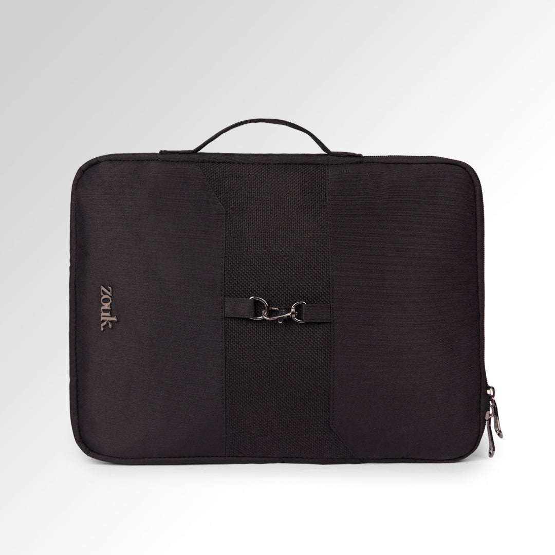 Jet Black Signature Laptop Sleeve - 14inch (Black)