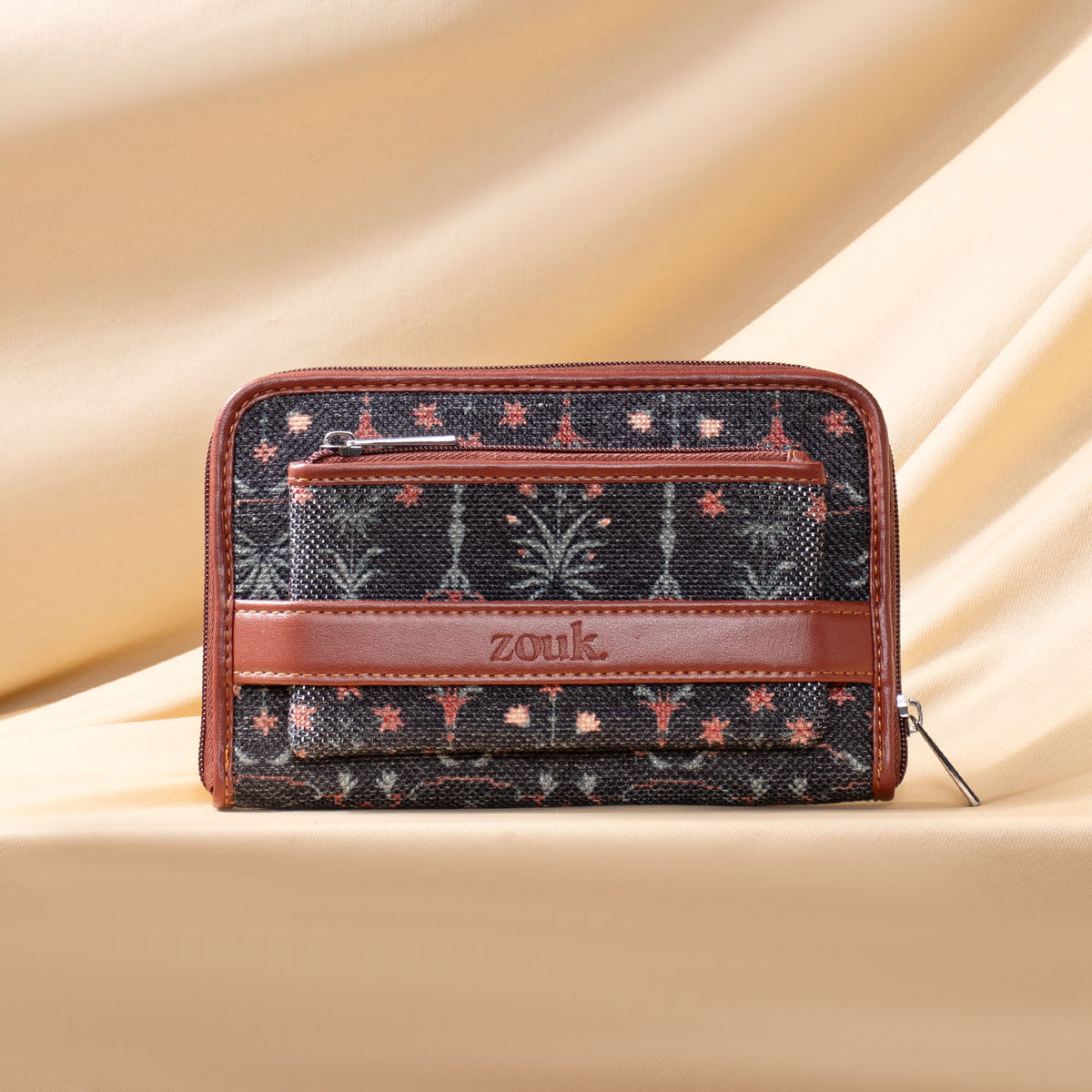 Taj Guldasta Classic Zipper Wallet