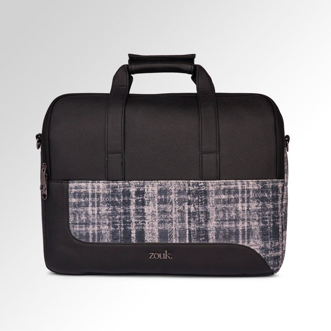Leh Grit Office Laptop Bag (Black)