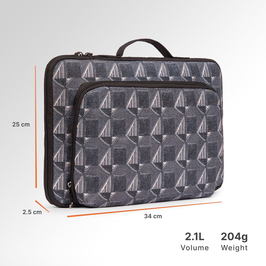 Kochi Carbon Urban Laptop Sleeve - 14inch (Black)