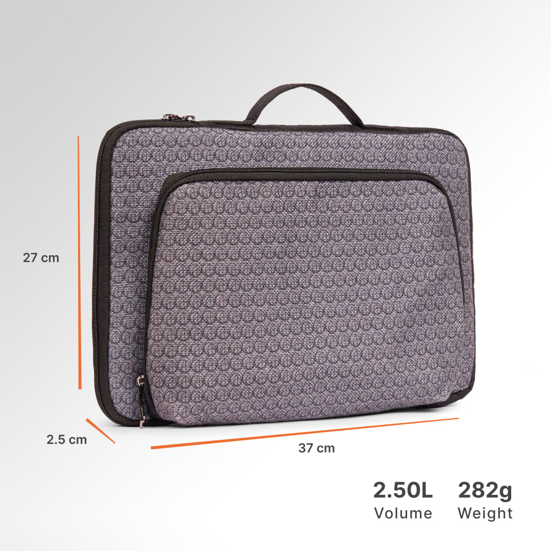 Zanskar Zenith Urban Laptop Sleeve - 15.6inch (Black)