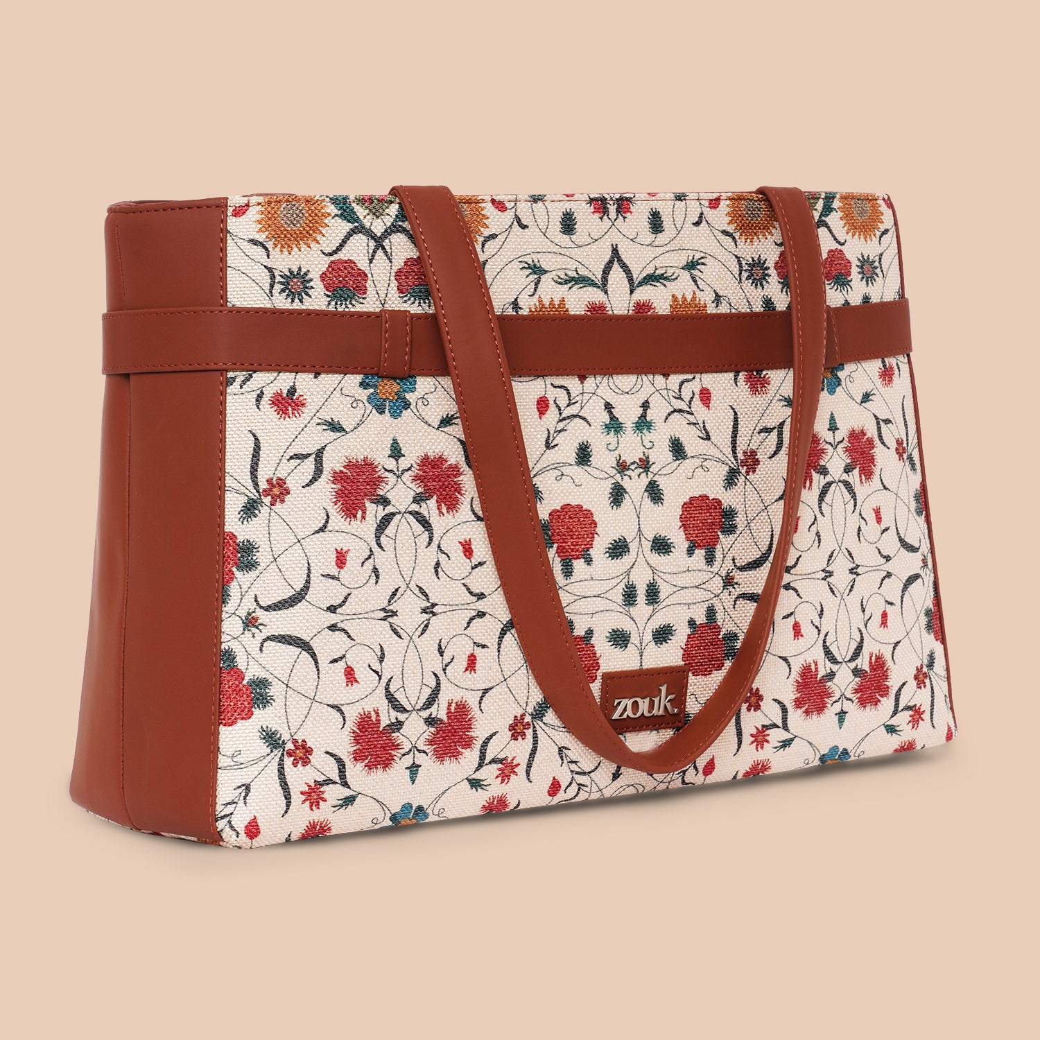 Junagarh Florals Statement Office Bag