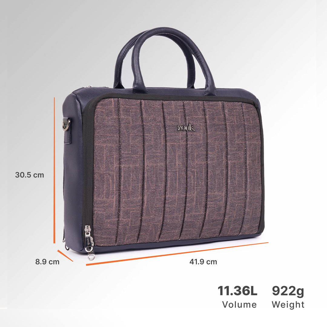 Golkonda Brass Pro Laptop Bag (Black)