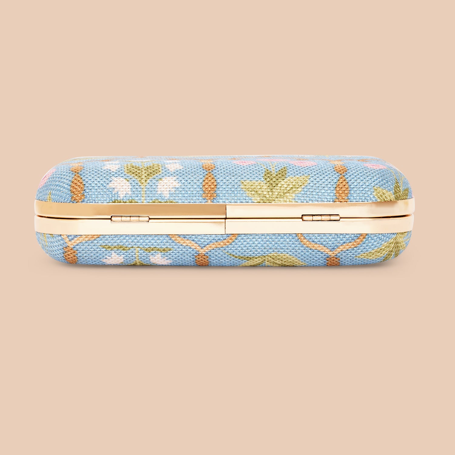 Jaipur Fresco Blue Clutch