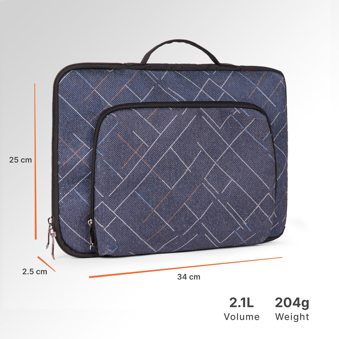 Bombay Tartan Signature Laptop Sleeve - 14inch (Black)