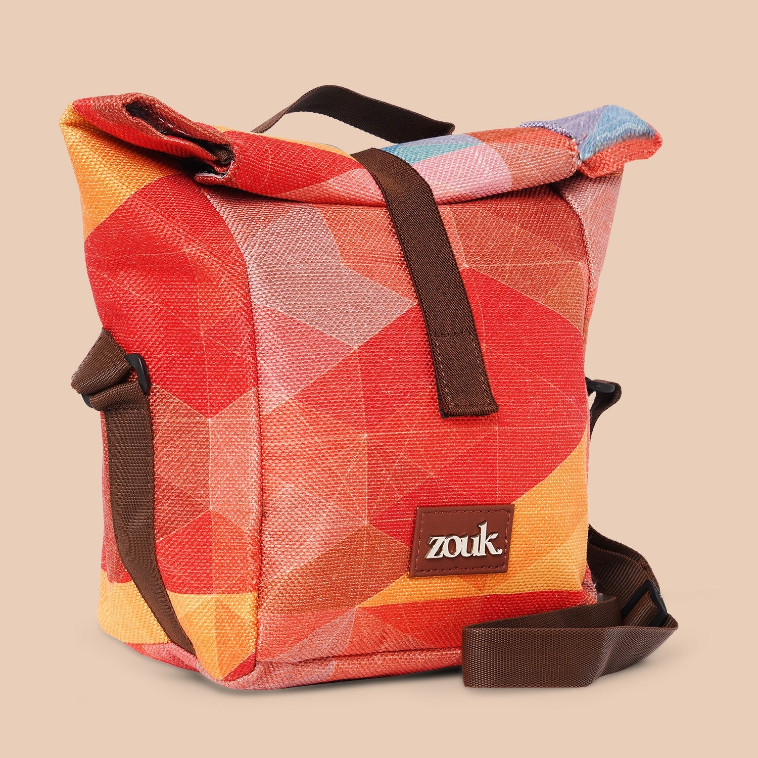 ZIP-GeoOptics Roll Up Lunch Bag