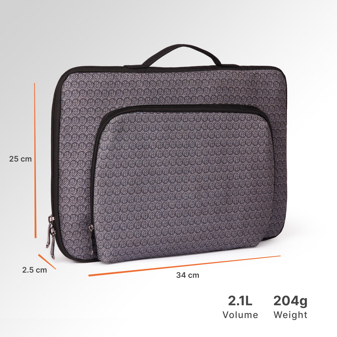 Zanskar Zenith Signature Laptop Sleeve - 14inch (Black)