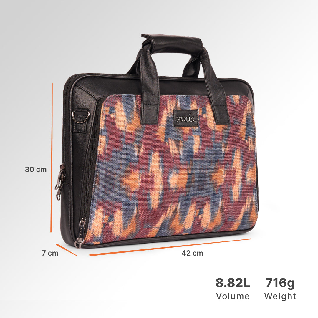 Ajanta Allure Executive Laptop Bag (Black)