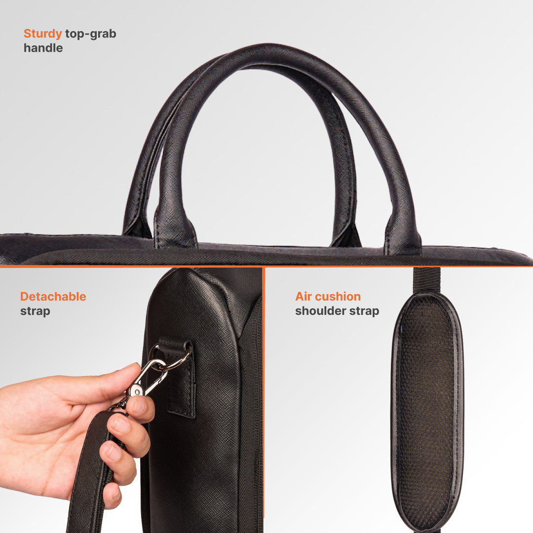 Leh Grit Pro Laptop Bag (Black)