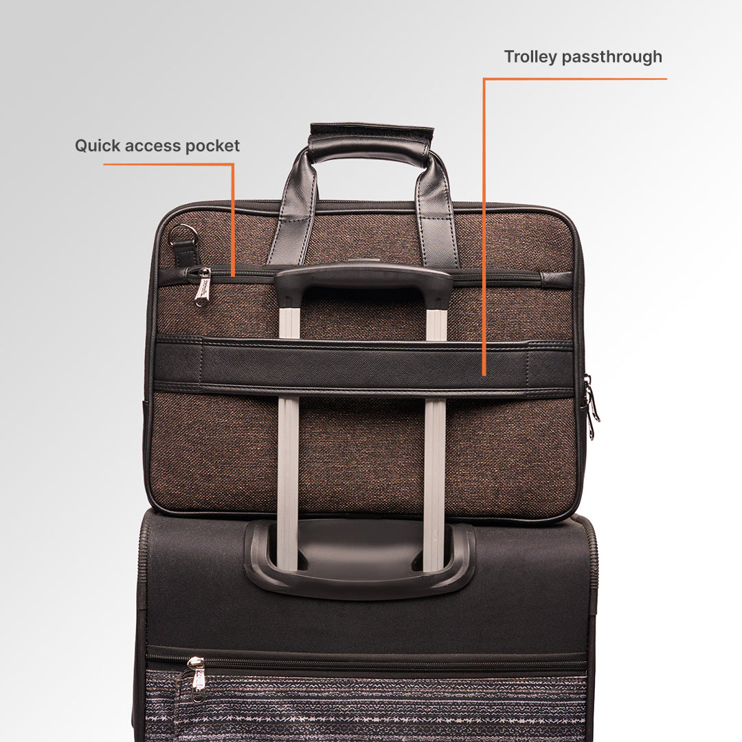 Bristel Executive Laptop Bag (Black)