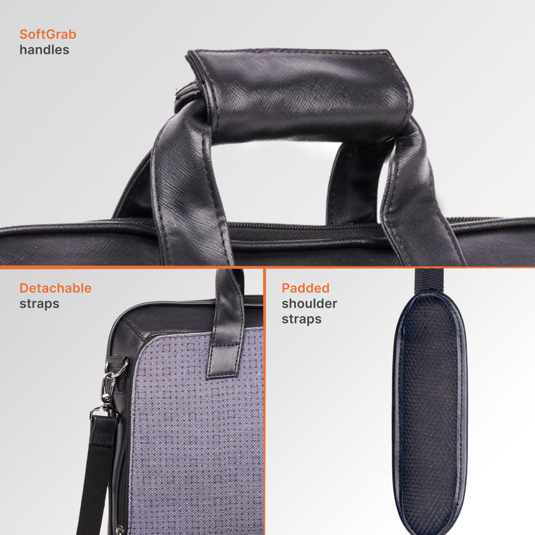 Bokaro Forge Executive Laptop Bag (Black)