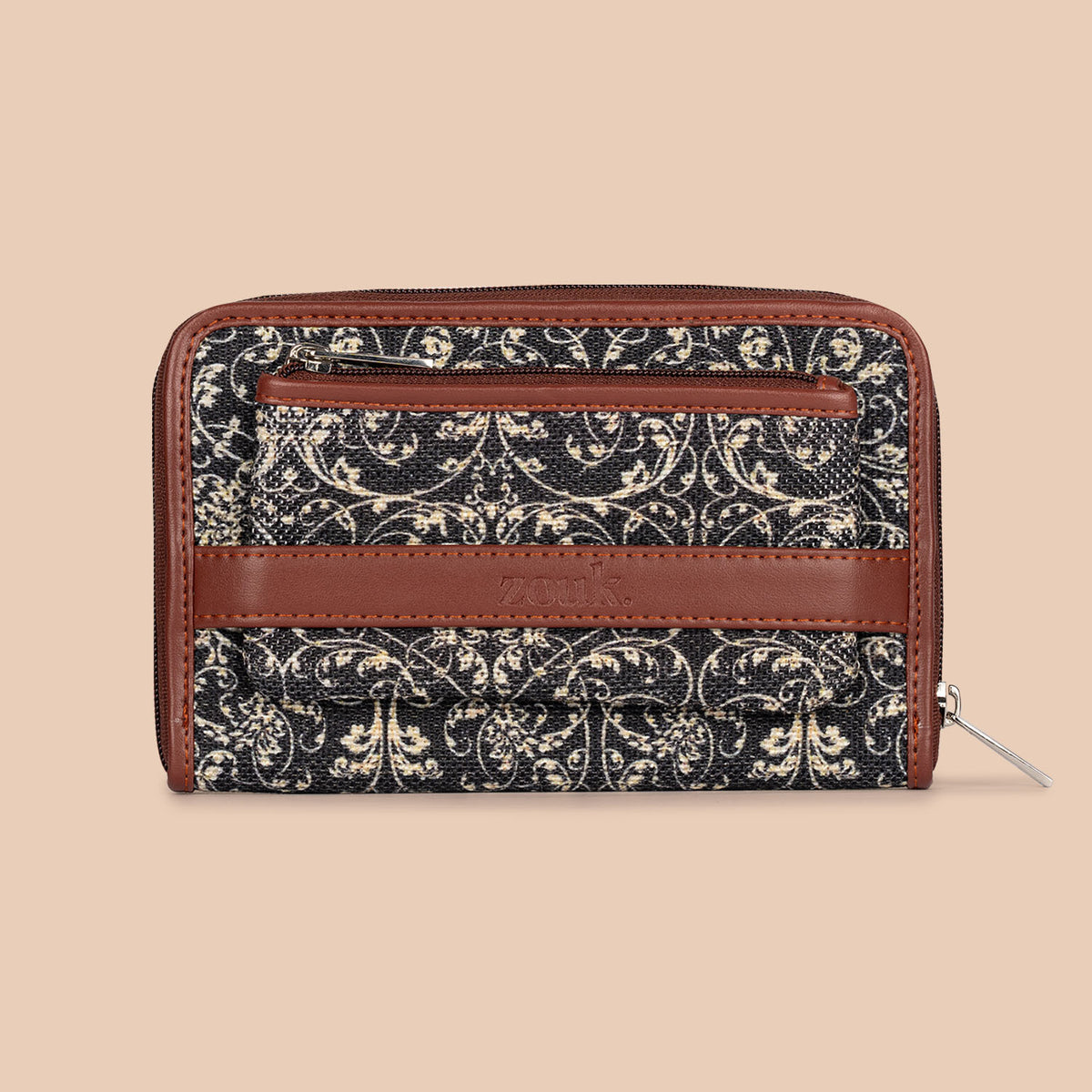 Lattice Lace Classic Zipper Wallet