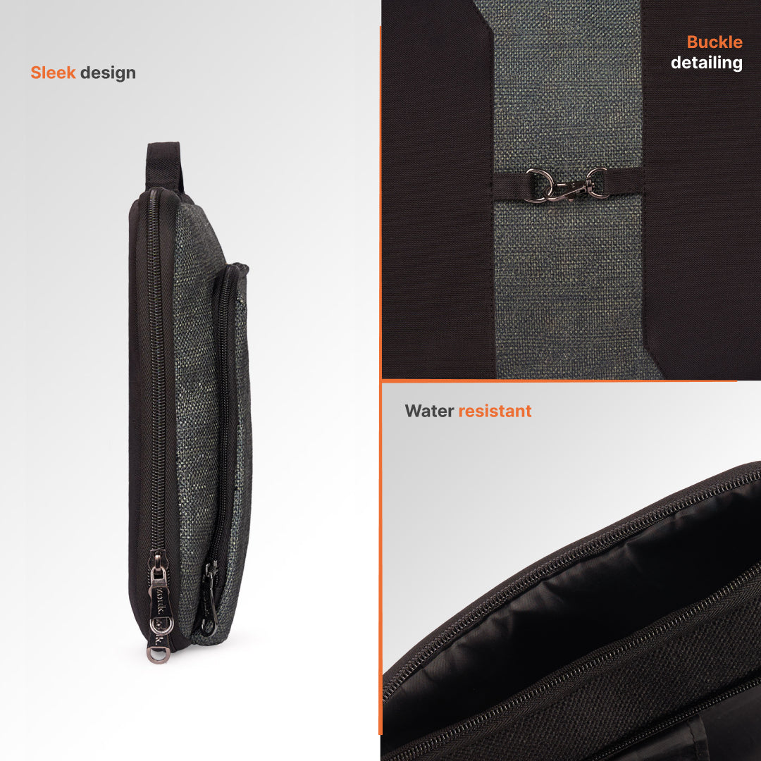 Ajmer Haze Signature Laptop Sleeve - 16inch (Black)