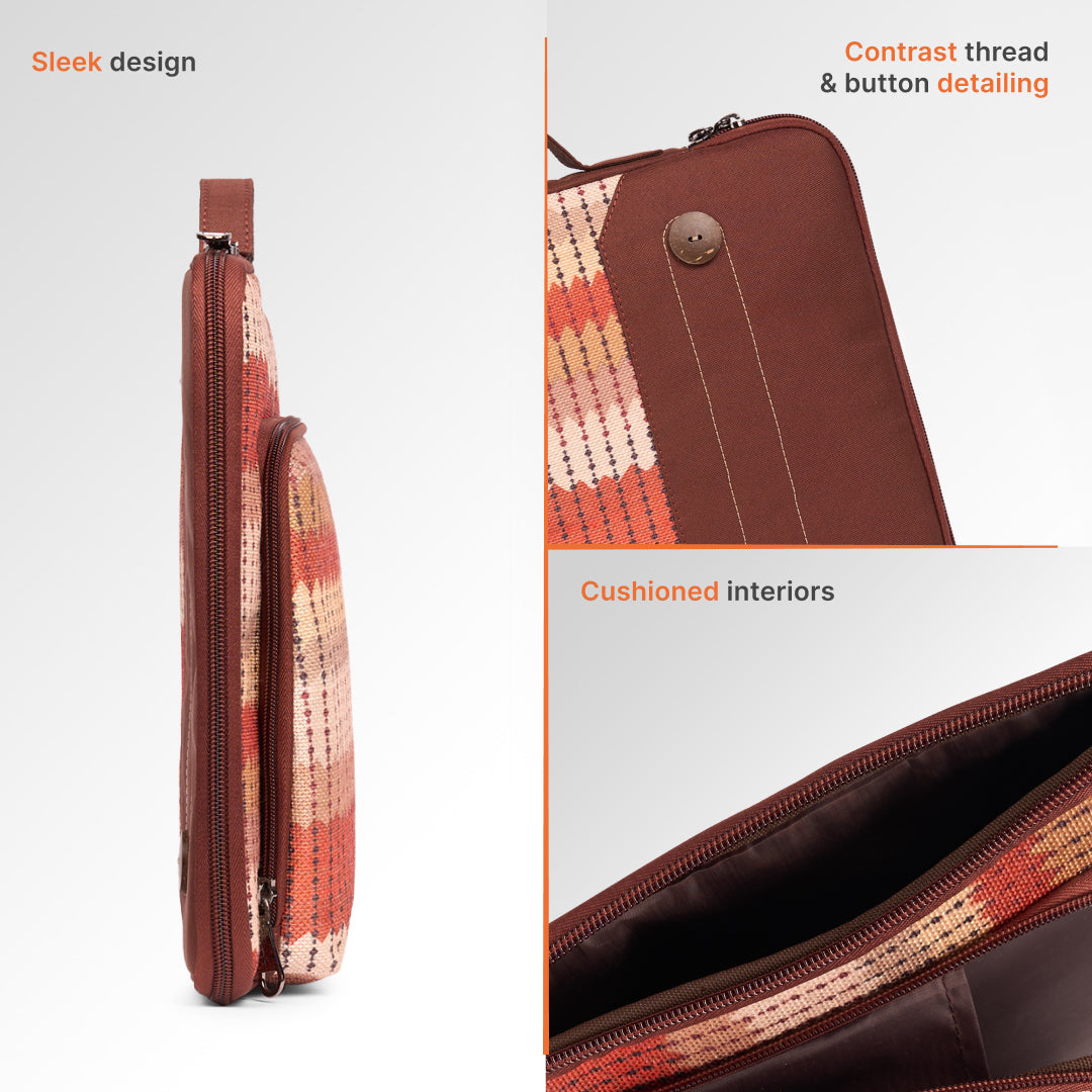 Cochin Cortado Urban Laptop Sleeve - 14inch (Brown)