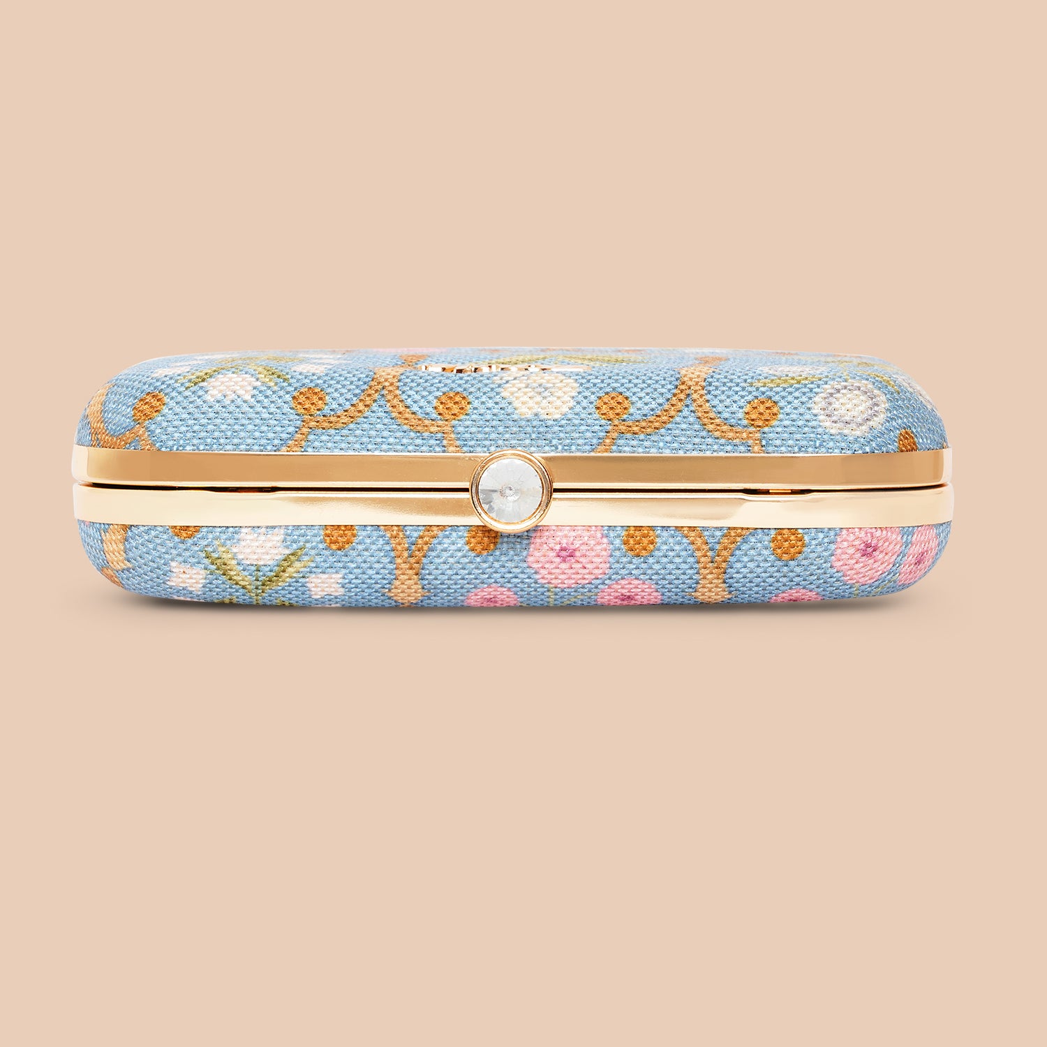 Jaipur Fresco Blue Clutch