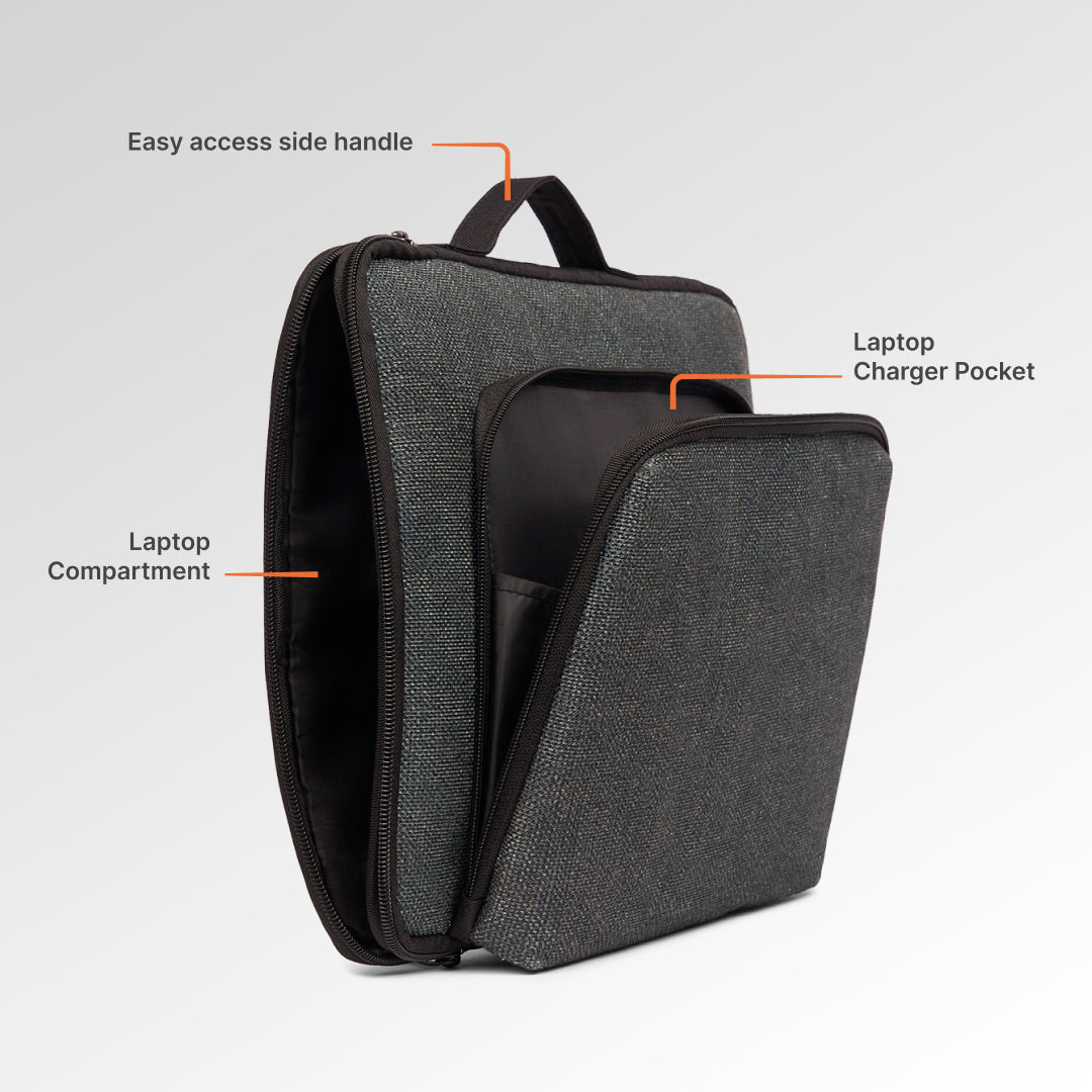 Ajmer Haze Urban Laptop Sleeve - 14inch (Black)