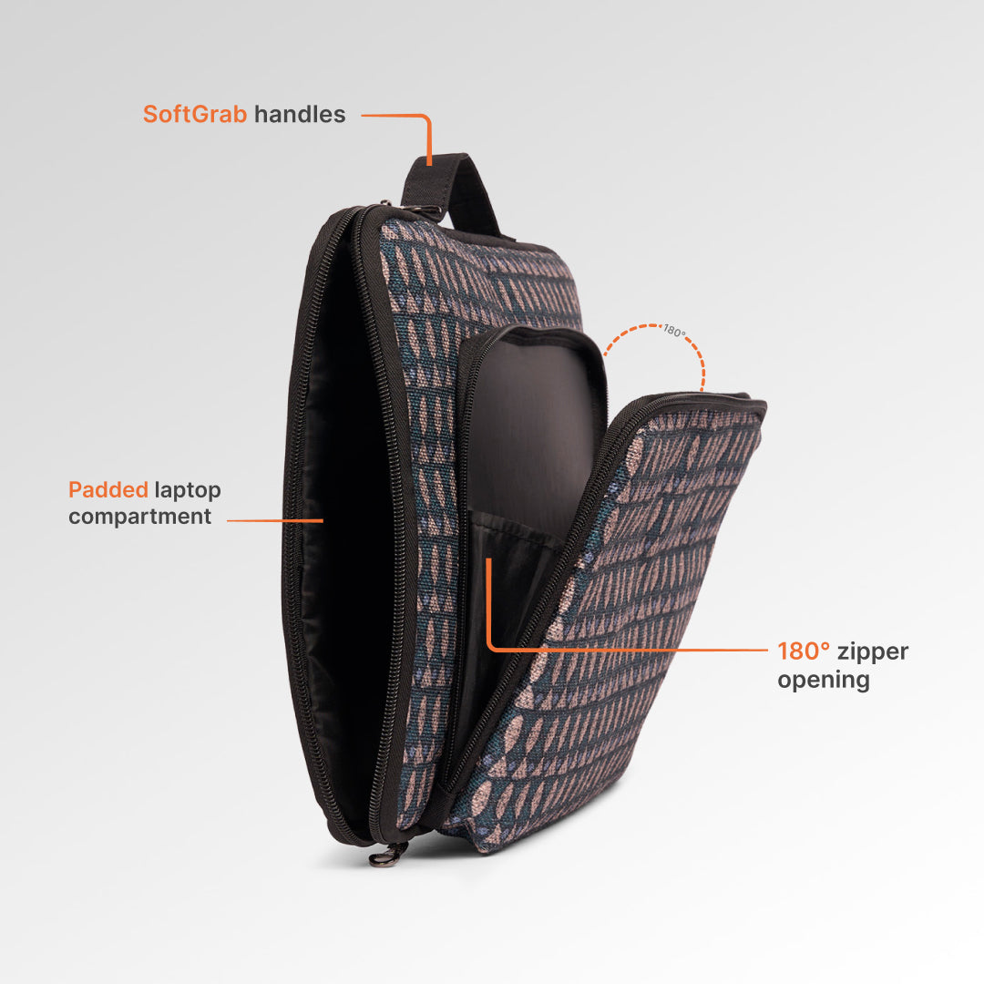 Gangtok Epoch Signature Laptop Sleeve - 14inch (Black)