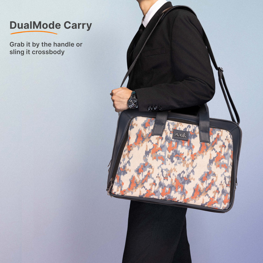 Kasauli Cipher Executive Laptop Bag (Blue)