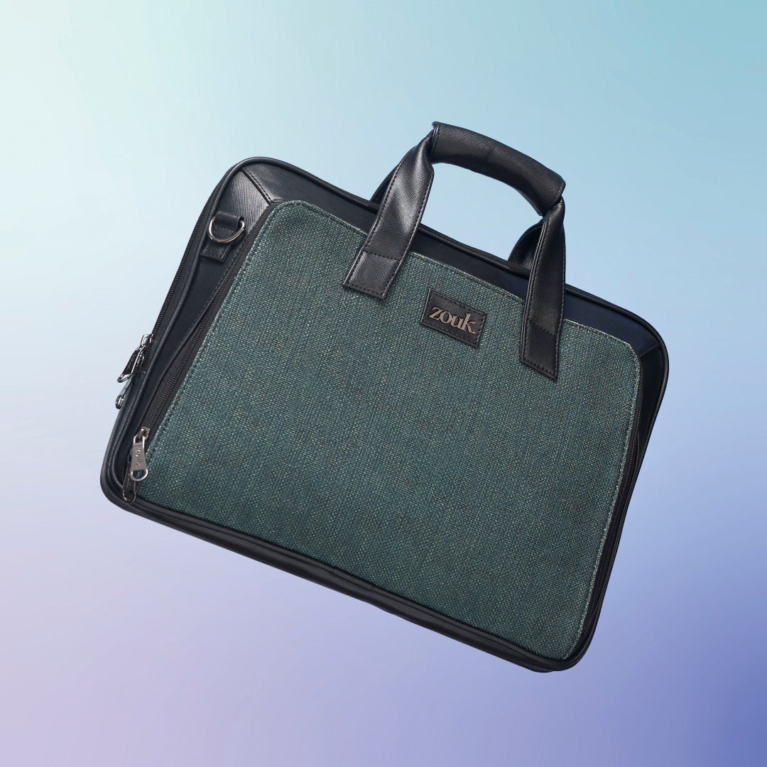 Ajmer Haze Executive Laptop Bag (Black)