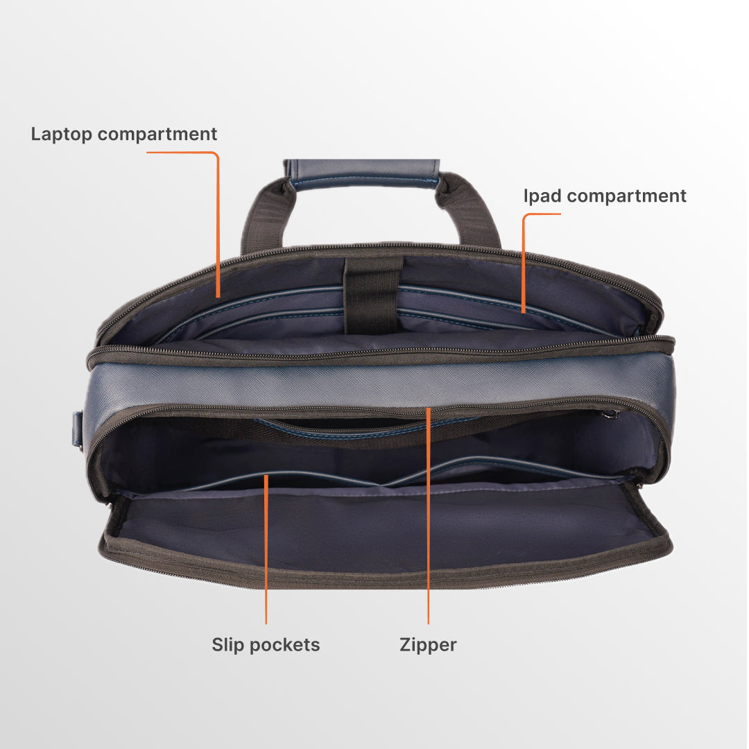 Gangtok Epoch Office Laptop Bag (Blue)