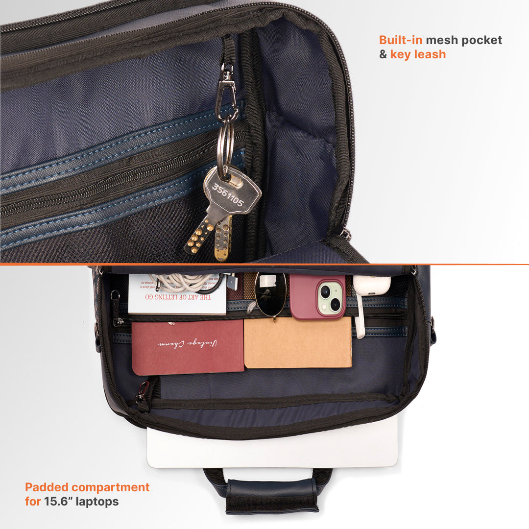 Gangtok Epoch Office Laptop Bag (Blue)