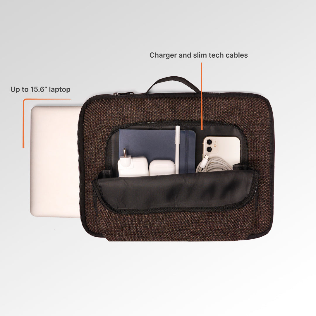 Bristel Signature Laptop Sleeve - 16inch (Black)