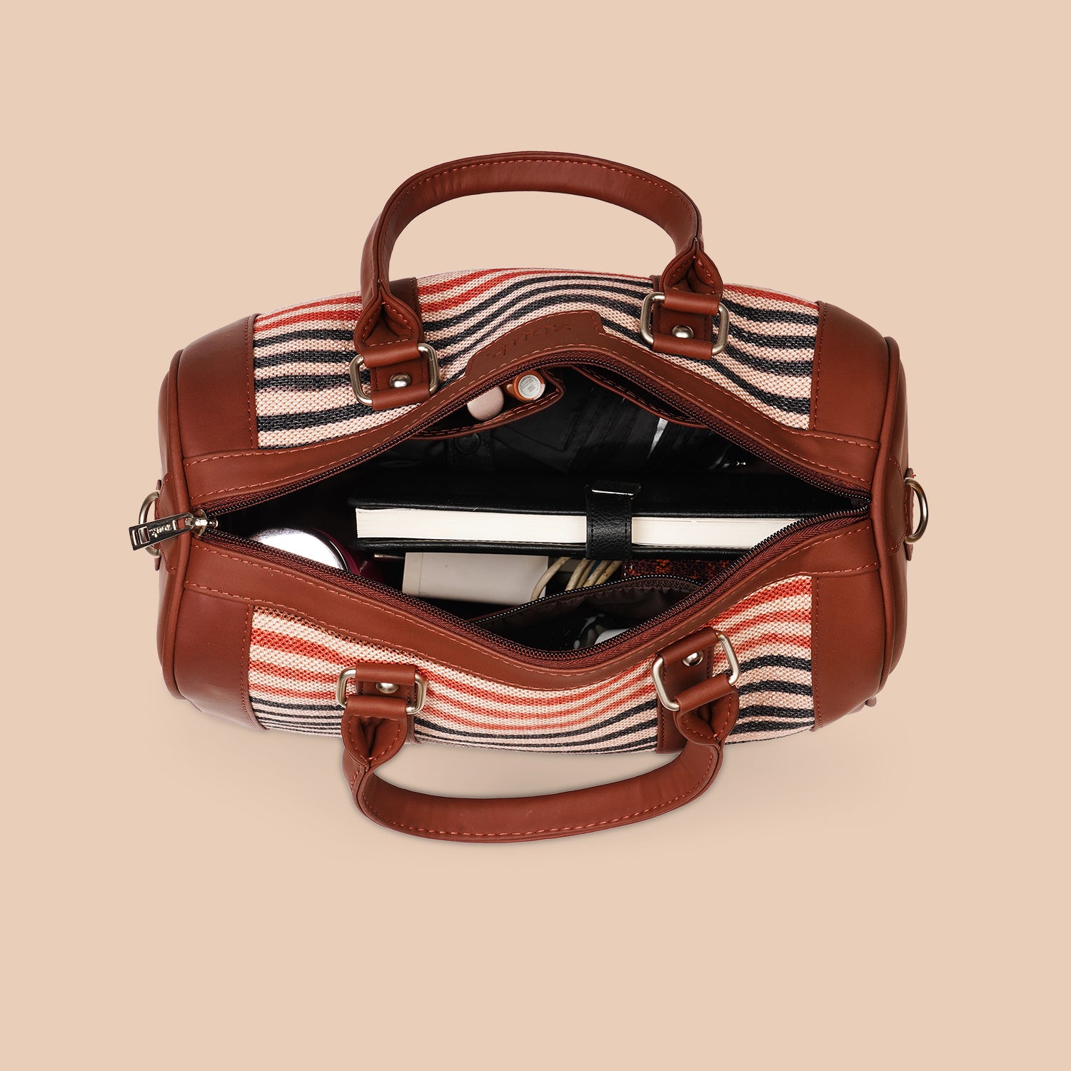 Qutub Stripes Handbag