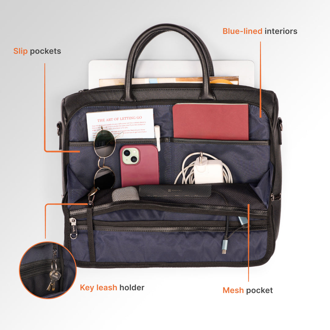 Bokaro Forge Pro Laptop Bag (Black)