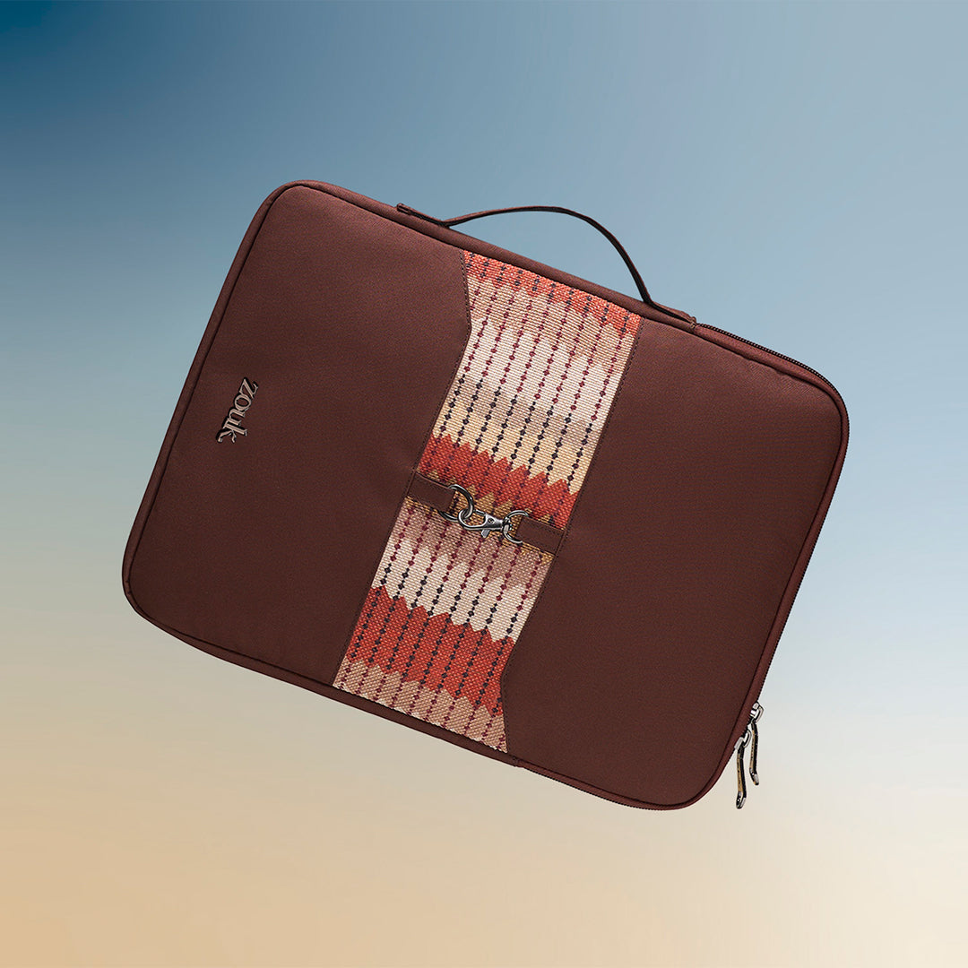 Cochin Cortado  Signature Laptop Sleeve - 14inch (Brown)