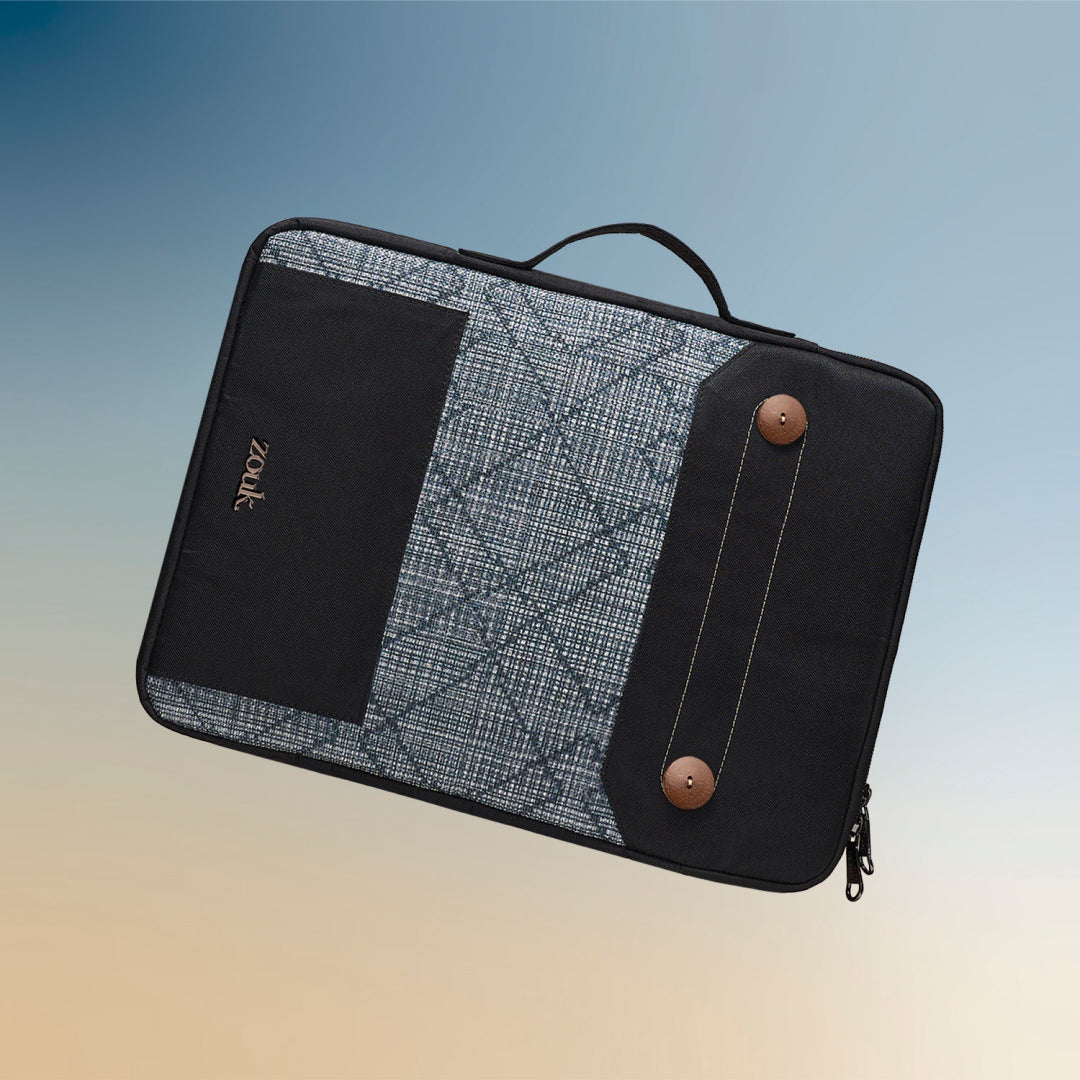 Calcutta Pixels Urban Laptop Sleeve - 15.6inch (Black)