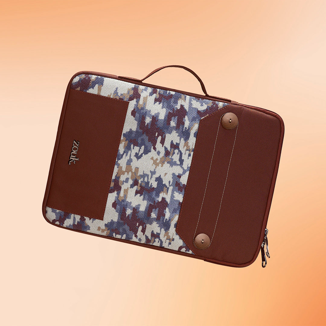 Kasauli Cipher Urban Laptop Sleeve - 15.6inch (Brown)