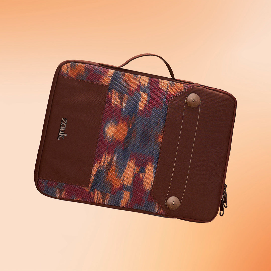 Ajanta Allure Urban Laptop Sleeve - 15.6inch (Brown)