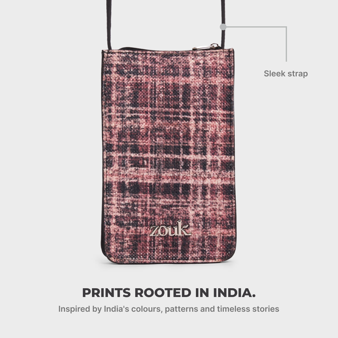 Aarini Phone Sling Cashmere Noir (Pink)