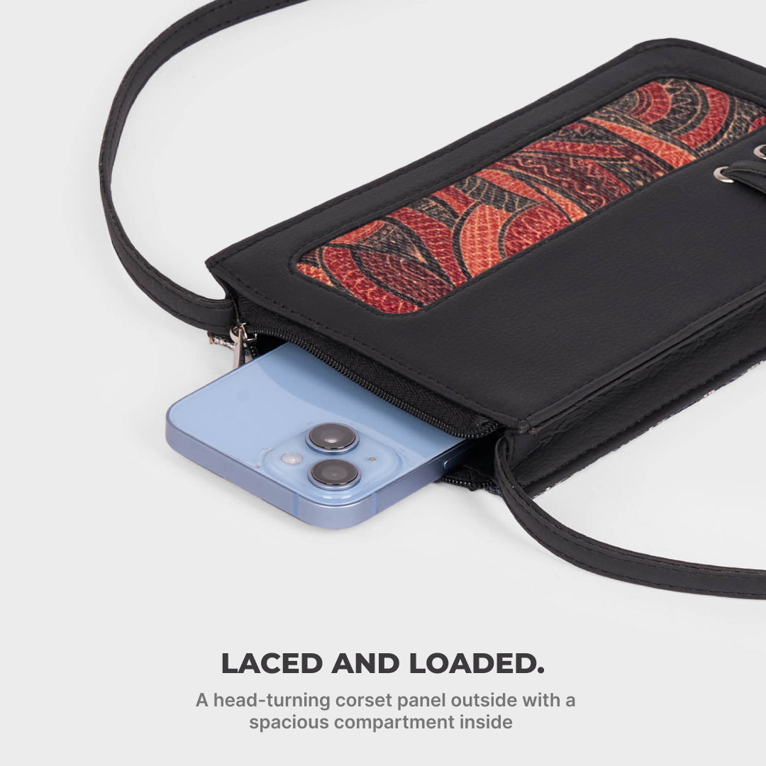 Aarini Phone Sling Pithora Artistry