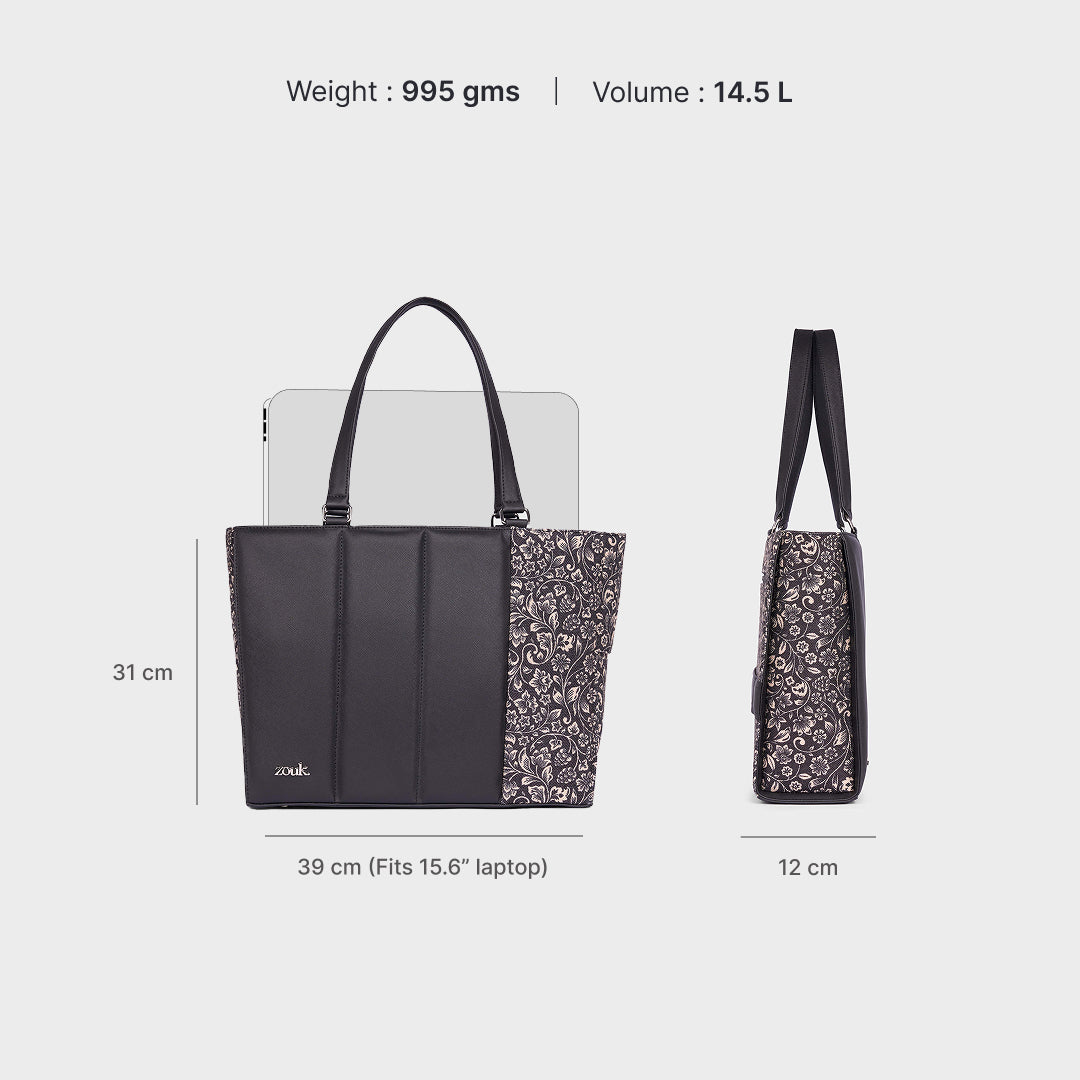 FloMotif Ace Office Bag (Black)