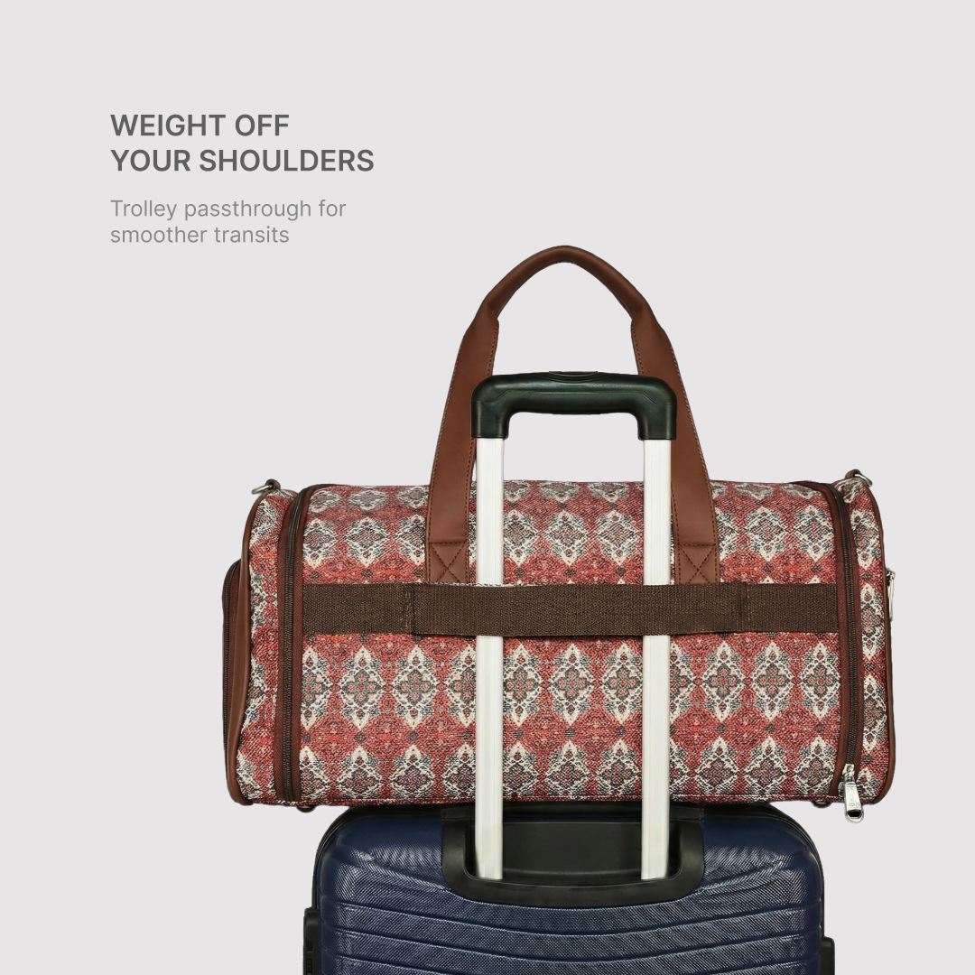 Agra Durrie Weekender Duffle Bag