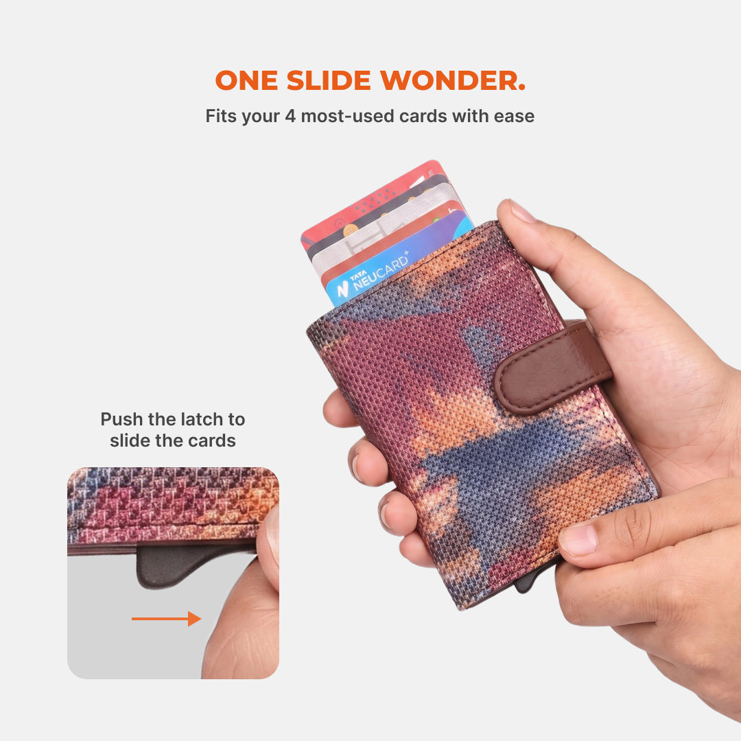 Ajanta Allure Arc Card Holder