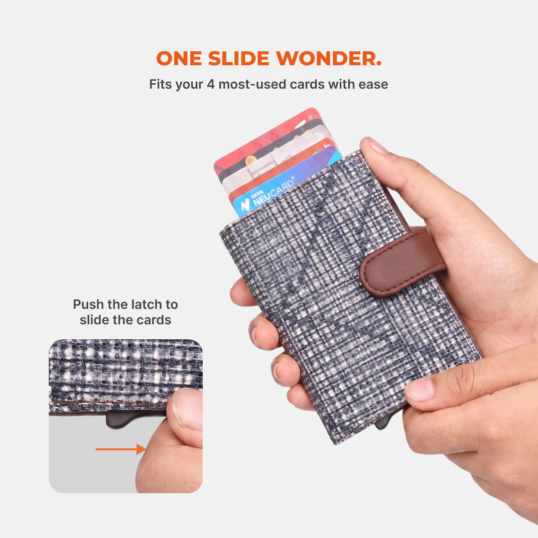 Calcutta Pixels Arc Card Holder
