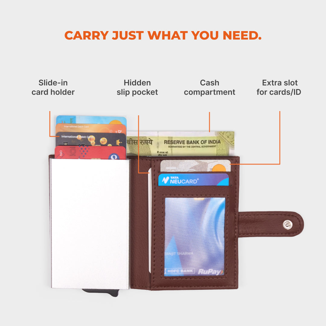 Calcutta Pixels Arc Card Holder
