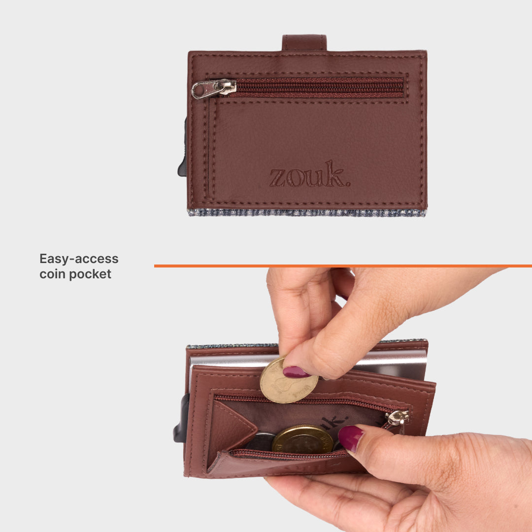 Calcutta Pixels Arc Card Holder