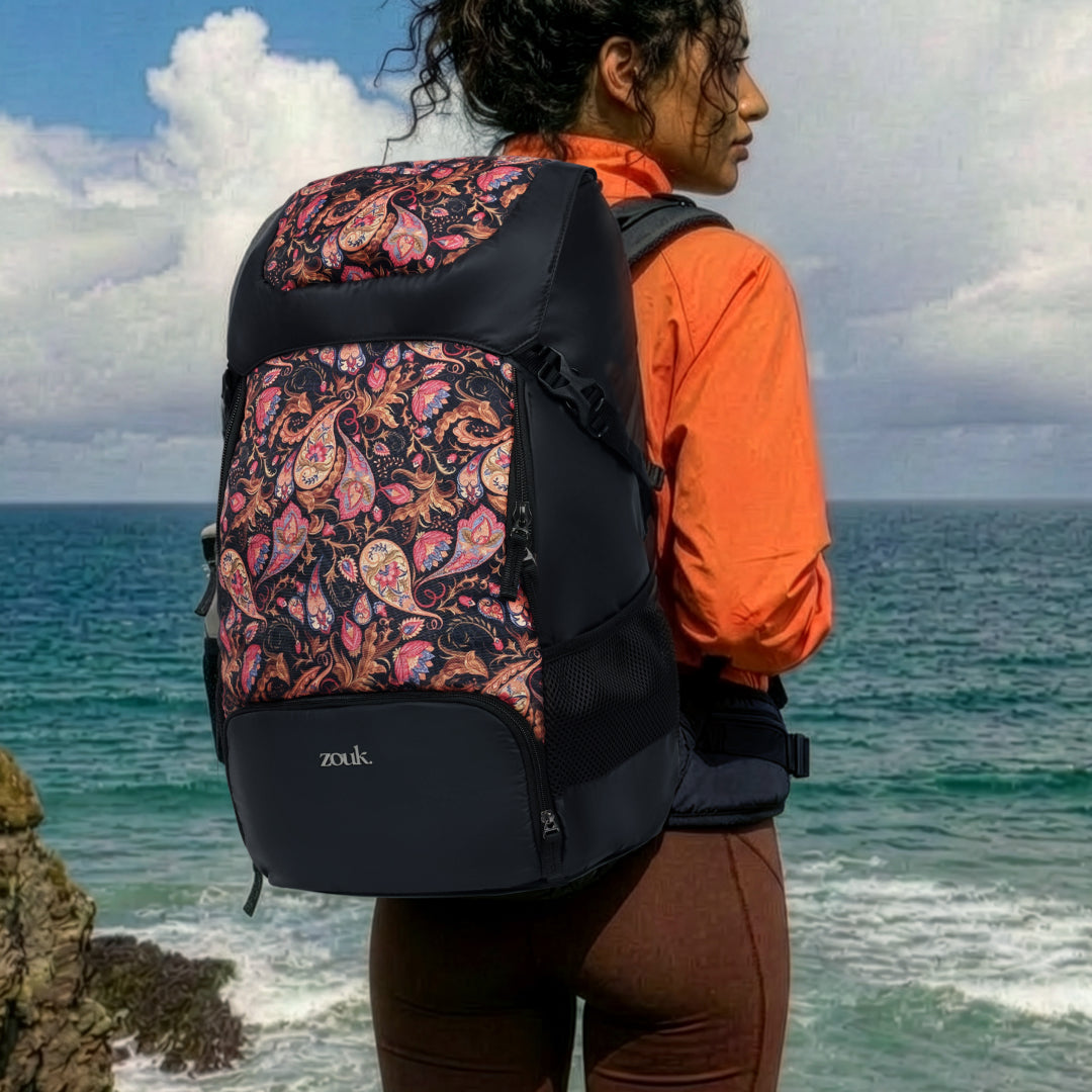 Paisley Print Aarohi Rucksack