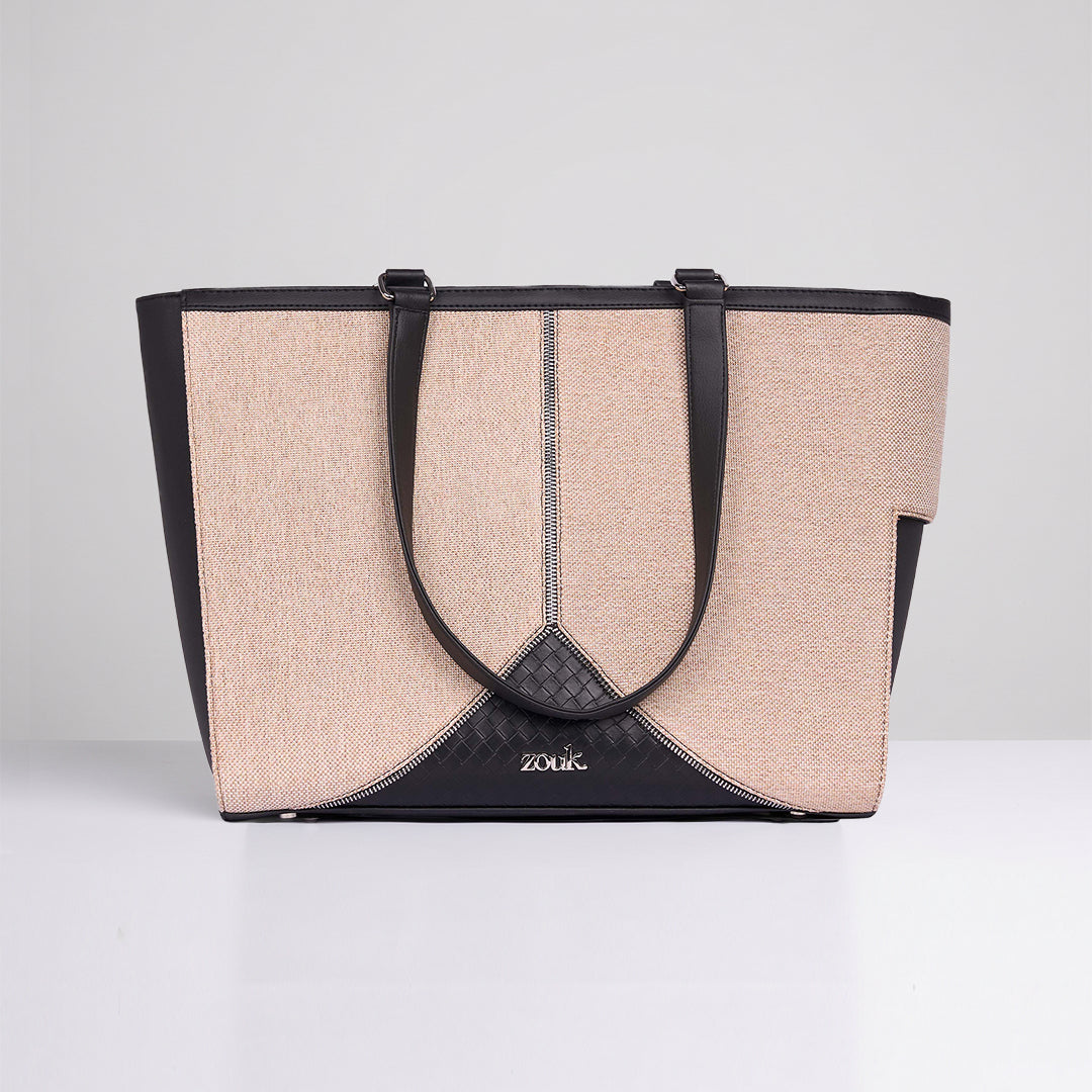 Beige Ascent Office Bag