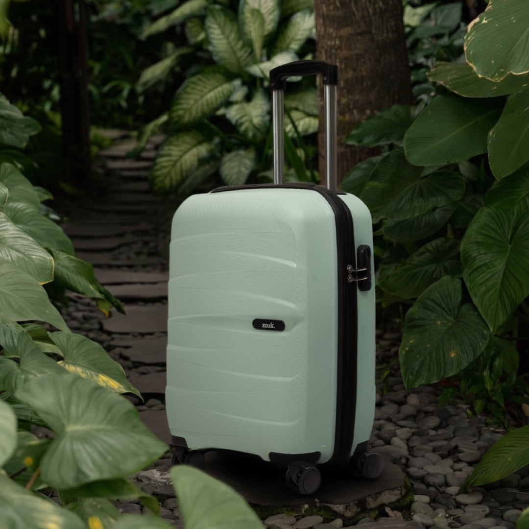 Mint Aira Trolley Bag Combo - Set of 3 (Cabin & Medium & Large)