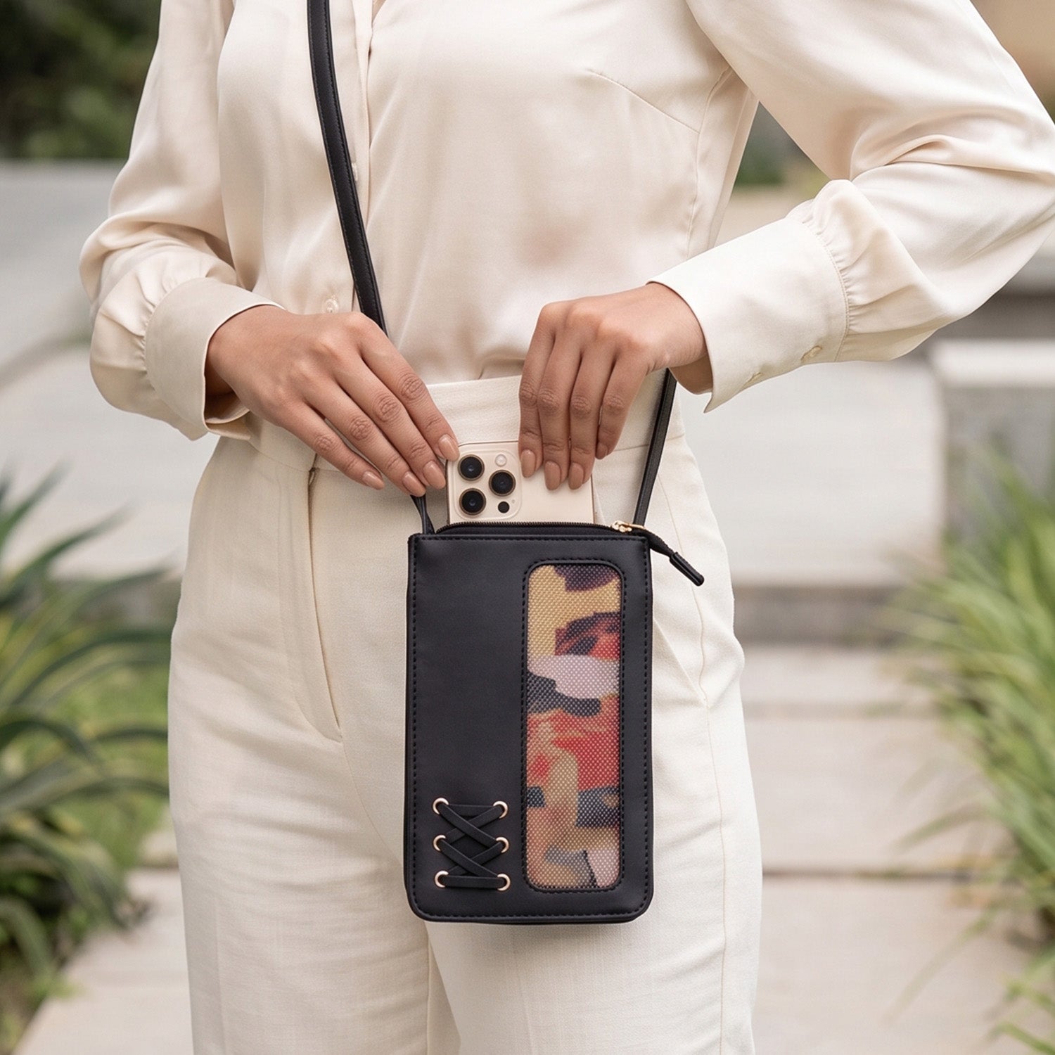 Aarini Phone Sling Petrichor