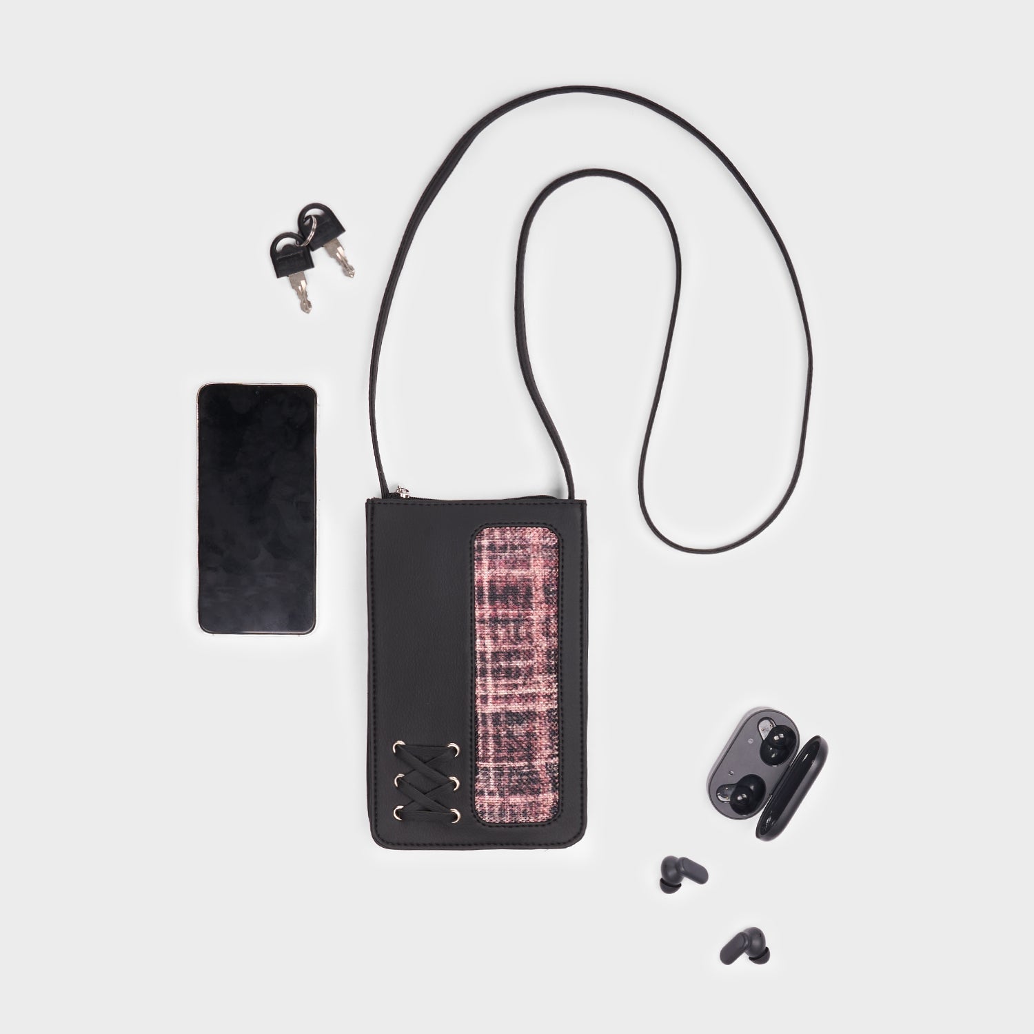 Aarini Phone Sling Cashmere Noir (Pink)